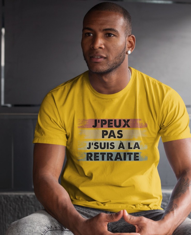 J'peux pas j'suis à la retraite
