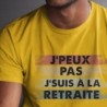 J'peux pas j'suis à la retraite
