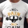 No pain no gain