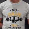 No pain no gain
