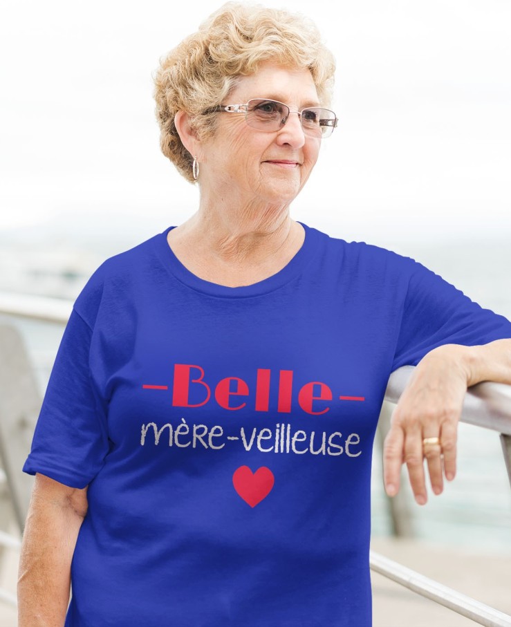 Belle mère-veilleuse