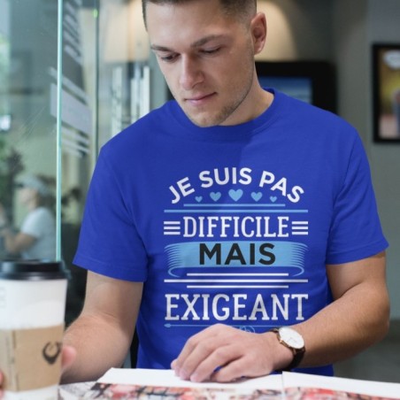 Je suis pas difficile
