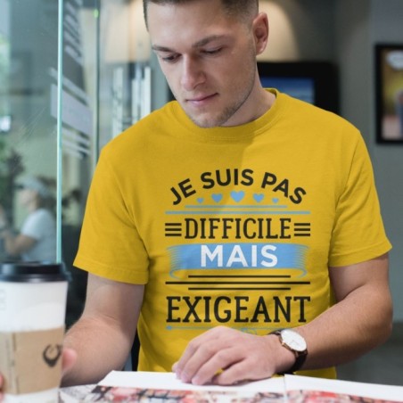 Je suis pas difficile