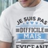 Je suis pas difficile
