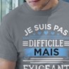 Je suis pas difficile