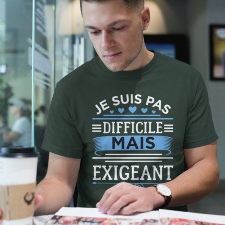Je suis pas difficile