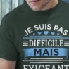 Je suis pas difficile
