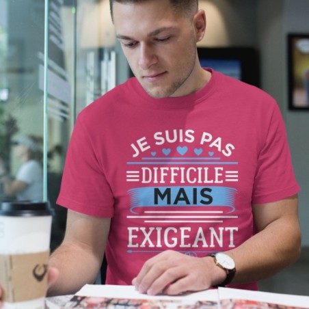 Je suis pas difficile