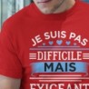 Je suis pas difficile