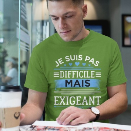 Je suis pas difficile