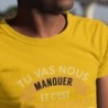 Tu vas nous manquer